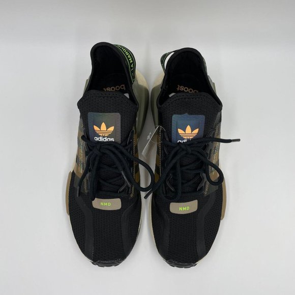 Adidas NMD R1 V2 Black / Cardboard Mens Shoes - Picture 5 of 8